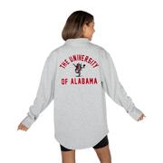 Alabama Gameday Couture Way To Go Fleece Applique Shacket